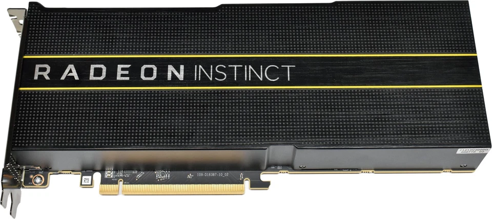 AMD Radeon Instinct MI50 Accelerator Vega 20 16GB HBM2 PCIe 4.0 x16 - Bild 3 von 4