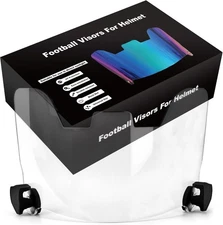 Clear Football Helmet Visor Shield - 7.2 x 4.8 x 0.22 inches, 