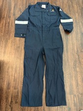 Bulwark Navy Blue Nomex IIIA FR Coverall 44 Regular  CNB2NV HRC-1 No Flag