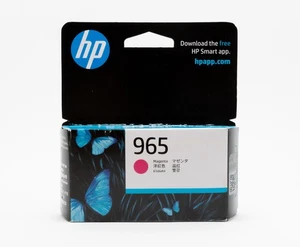 Véritable HP 965 Magenta 700 Cartouche d'encre de page 9020e 9010e 9012e Expire 2027 neuf