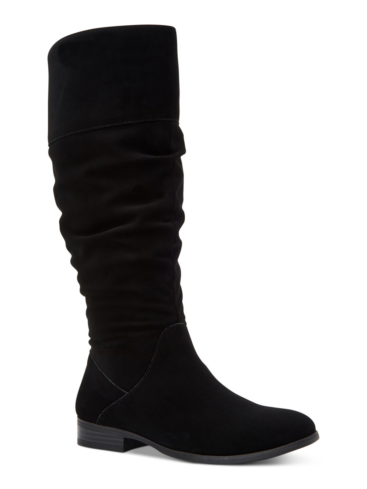 STYLE & COMPANY Womens Black Kelimae Toe Block Heel Riding Boot 6.5 WC