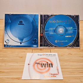 Web Browser 2.0 for Sega Dreamcast Software Complete