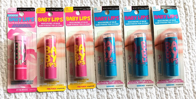 Maybelline Baby Lips Moisturizing Balm Lot Quenched My Pink Punch Mon Rose