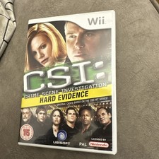 Wii - CSI: Hard Evidence complete!