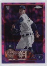 2023 Chrome Update Magenta & Purple Lava Lamp Refractor /299 Garrett Hill 0p92