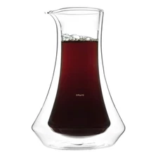 KRUVE EVOKE Coffee Carafe 20oz Double Wall Glass Keeps Coffee Hot Perfect for...