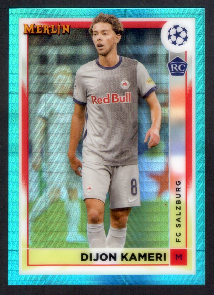 2022 Merlin Chrome UEFA Club Competitions Teal Prism Dijon Kameri ...