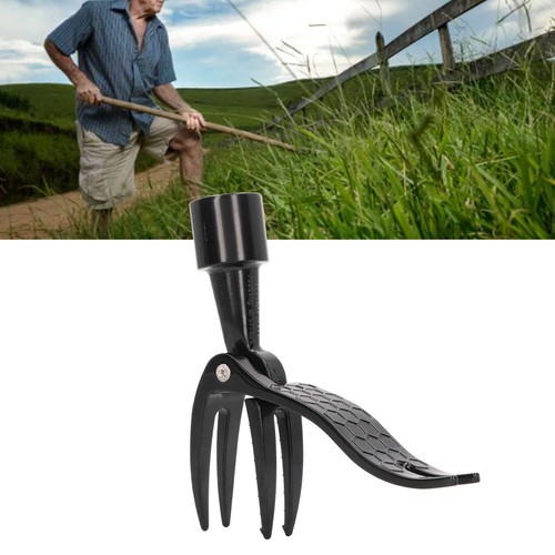 Stand Up Puller Portable AluminumAlloy Picker 4 Claw Weeding Head Tool✈ - Picture 7 of 12