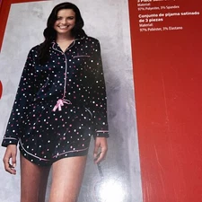 NEW! SERRA Polka Dot Pajama Sleep Set/LARGE