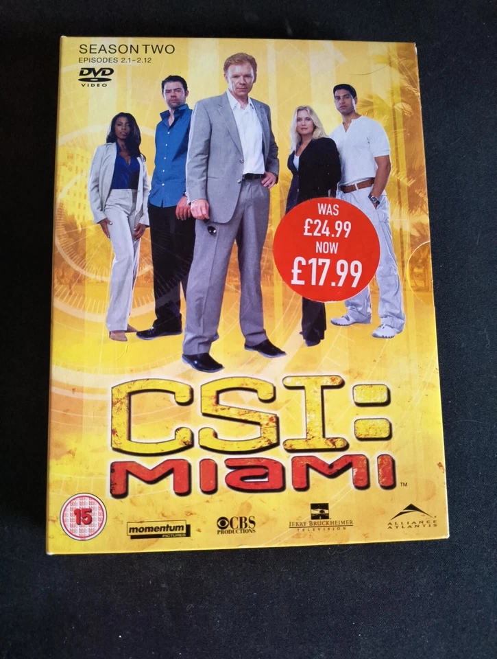 C.S.I: Crime Scene Investigation - Miami - Season 2 Part 1 [DVD] [2003]Neuwertig - Bild 1 von 2