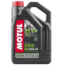 Motul 5100 20W-50 4T 20W-50 Road V-Twin 4-Stroke Technosynthese 4 Liters