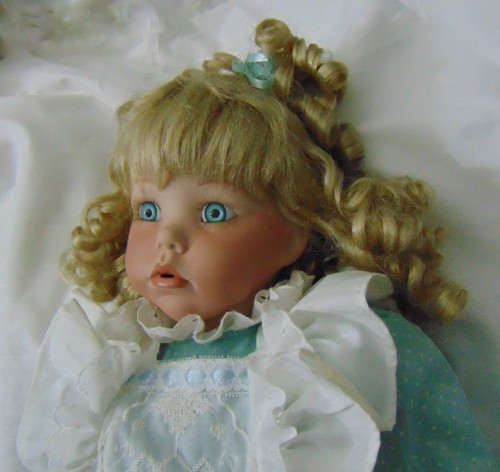 RUTH MCLEOD "PATCHWORK PIG" COTTAGE INDUSTRY HILARY DOLL OOAK NEW VINT CONDITION - Picture 5 of 21