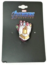 Marvel Comics Infinity Gauntlet Thanos Jeweled Glove Lapel Pin New MOC 2021