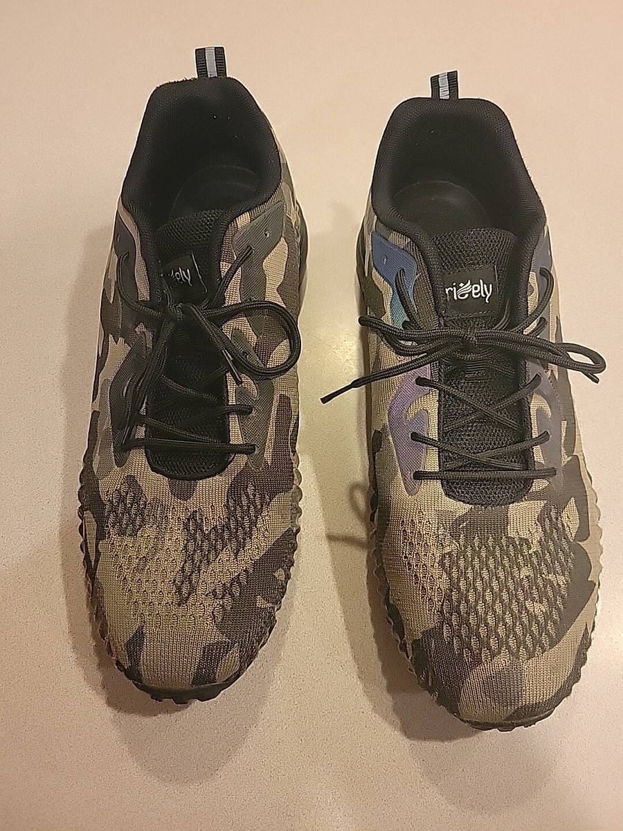Kricely Men\'s Trail Running Shoes in a camouflage mesh design 47 Kricely Men main image 4