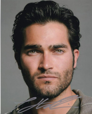 TYLER HOECHLIN signed Autogramm 20x25cm TEEN WOLF in Person autograph COA