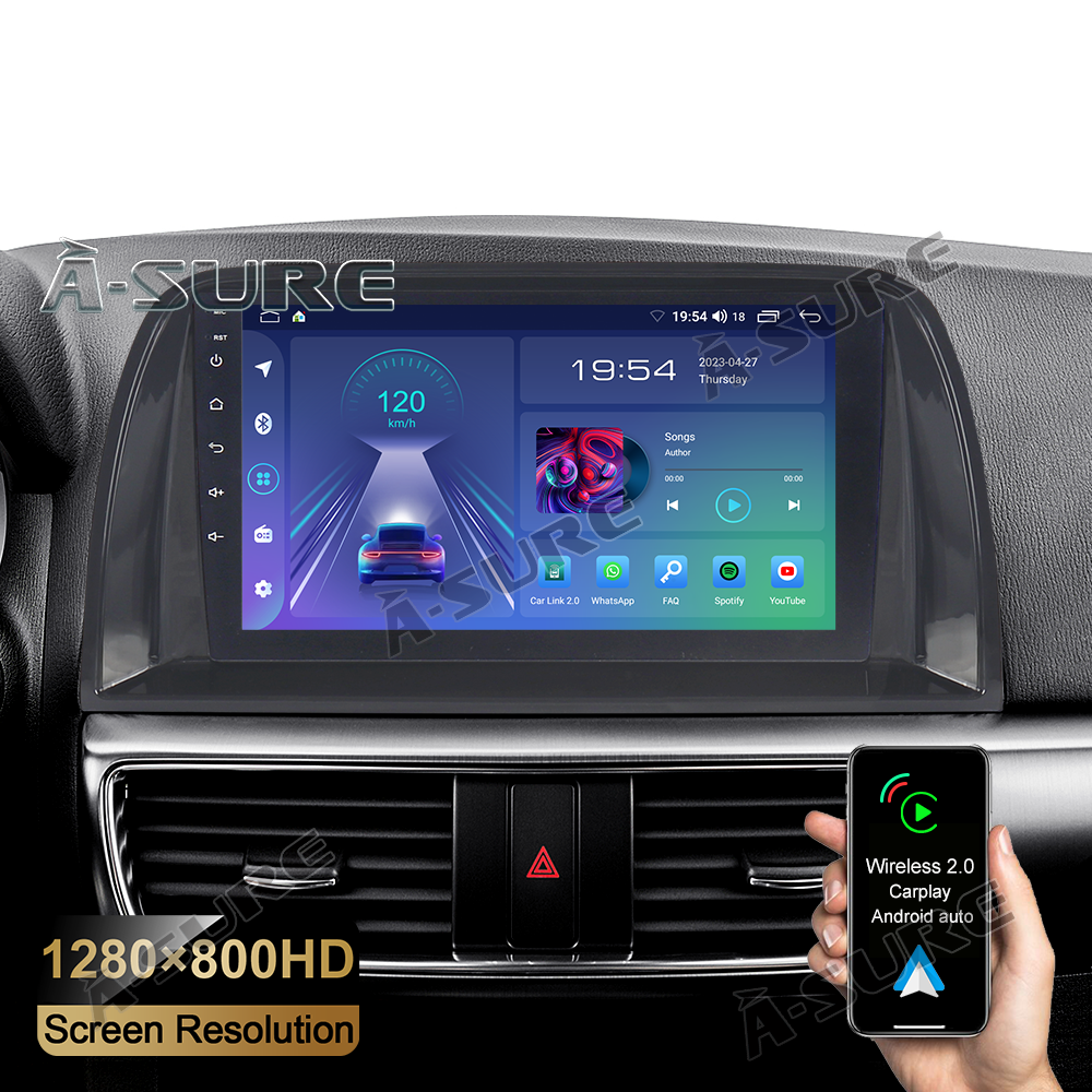 For Mazda CX5 2012-2016 Android 13 Car Stereo GPS Radio For Mazda CX5 2012-2016 Android 13 Car Stereo GPS Radio