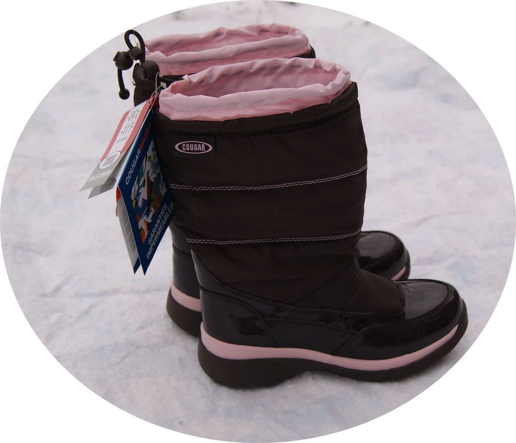 Youth Girls Cougar Winter Boots size 1 Brown New 24F 11C eBay