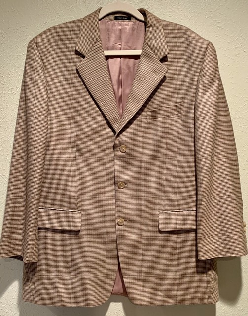 Lauren Ralph Lauren Men Size 42R Tweed 3 Button Blazer/Jacket. Wool/Silk Blend | eBay