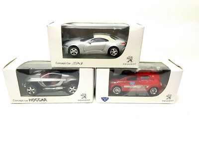 Norev Peugeot Concept Car 3in Diecast Choice Hogger H2O SR1 Collectables