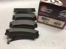 Rear Brake Pads -Parts Master MD511