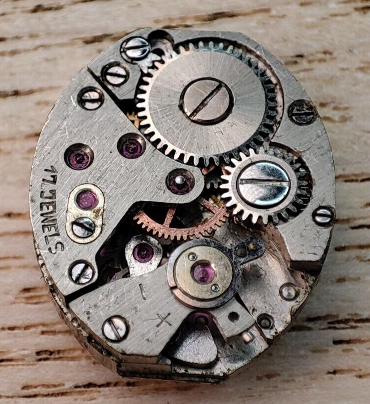 15.4mm watch movement for parts and repairs