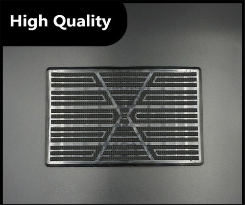 Alfombra de piso de goma PVC negra parche pie talón placa pedal almohadilla cubierta para automóvil - Imagen 8 de 11