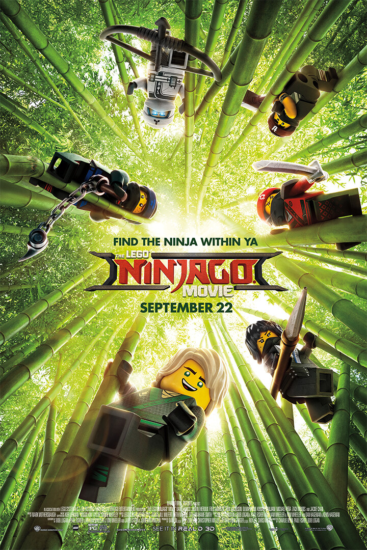 The Lego Ninjago Movie Art Wall Indoor Room Outdoor - POSTER 20x30