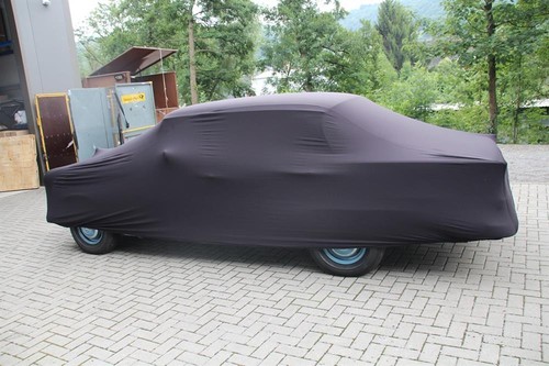 Vollgarage Schutzdecke Car-Cover Schwarz für Mercedes Heckflosse W110 - Picture 3 of 3