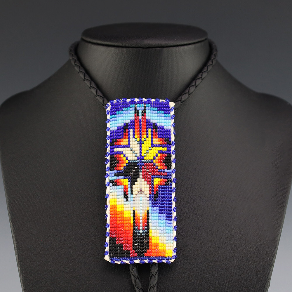 Charming Native American Navajo Sterling Silver Loom Necklace Charming Native American Navajo Sterling Silver Loom Necklace