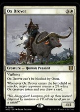 Ox Drover #6 MTG Wilds of Eldraine NM X1