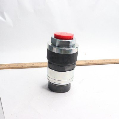 Stucchi Flat Face Threaded Connect Disconnect Under Pressure Steel 1-1/4