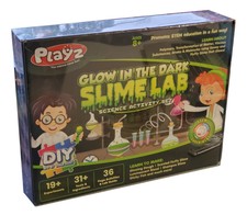 playz glow in the dark slime lab