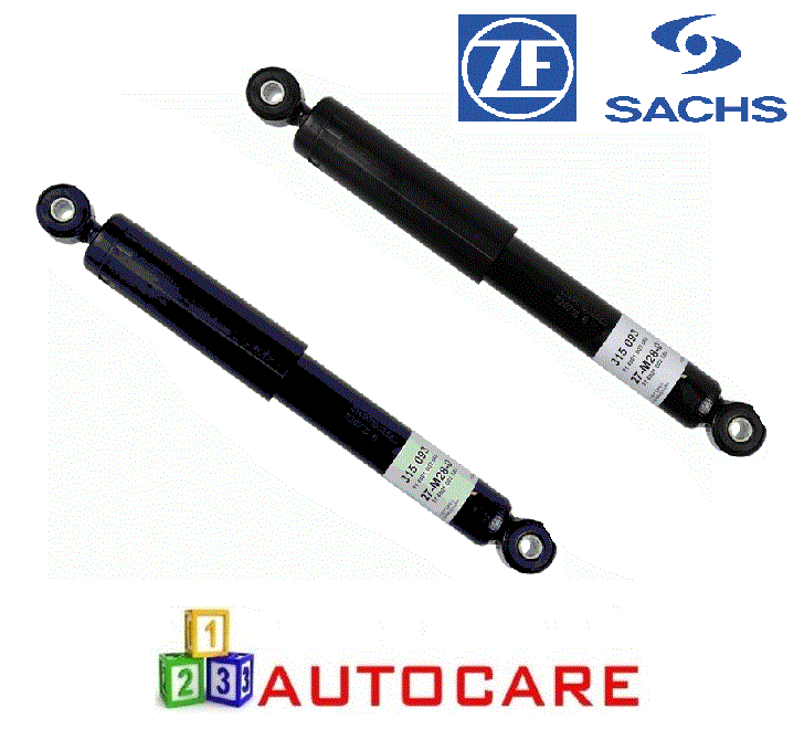 Sachs Rear Shock Absorber Twin-Tube x2 For VW Beetle 1949-Onwards