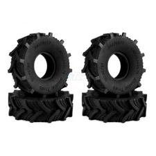 Hobby Details 1.0" Mud Terrain Tires 62*20mm for 1/18 or 1/24 RC Crawlers