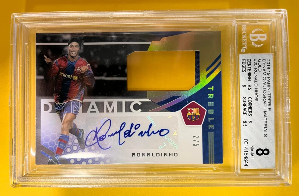 Ronaldinho / Samuel Eto'o 2018-19 Panini Donruss The Beautiful