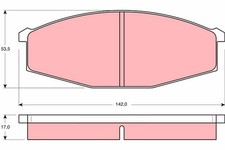 Disque de frein Nissan URVAN