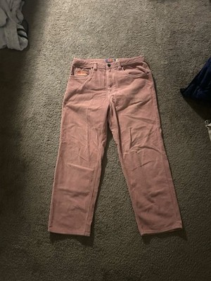 Empyre Corduroy Pants Mens 36 Salmon Relaxed Fit Skateboard / 1 Minor Flaw
