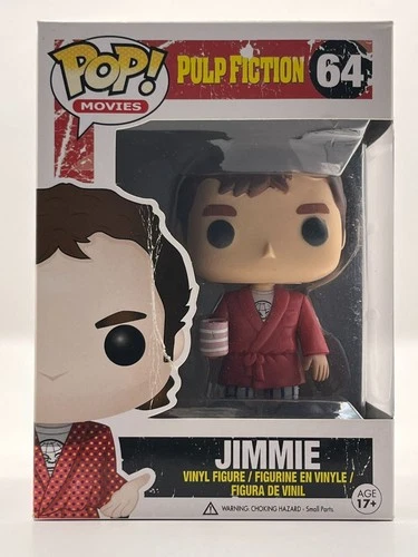 Funko POP!  Movies Pulp Fiction Jimmie 64 VAULTED - Damaged Box
