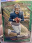 2025 Panini Prizm - Rookies Jaxson Dart #332 Green Wave Prizm (RC)