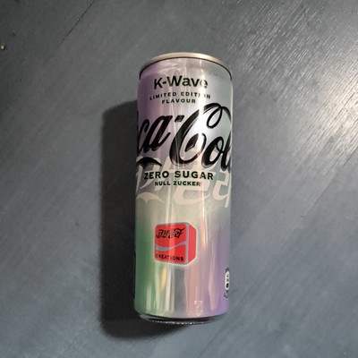 1x  Coca Cola K-Wave Original Creations Coke Dose Zero Sugar 250ml