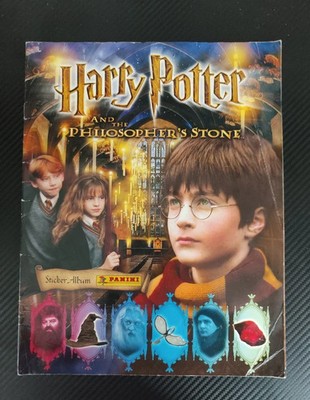 Harry Potter & der Stein der Weisen Stickeralbum unvollständig guter Zustand 1