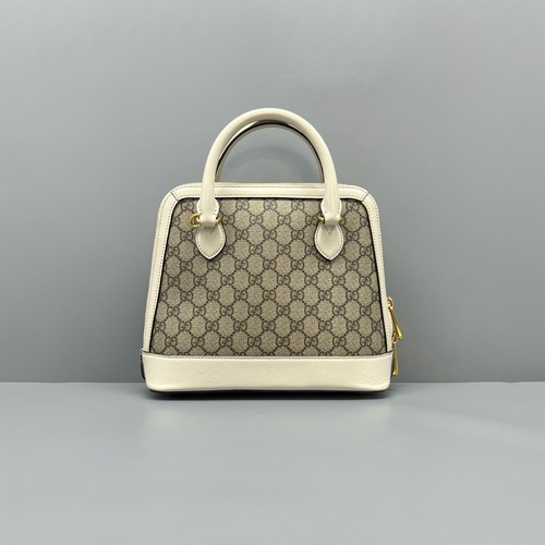 Gucci Horsebit 1955 Shell Handbag w/strap GG Supreme Canvas Gold HW[Duties Paid] - Picture 2 of 24