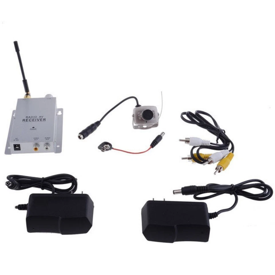 Mini Wireless Security Camera Receiver Set Infrared Night Vision Camera System - Image 4 of 4