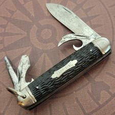 Imperial Kamp King Campers Multi Tool Knife Made In USA 1946-56 CS Blades