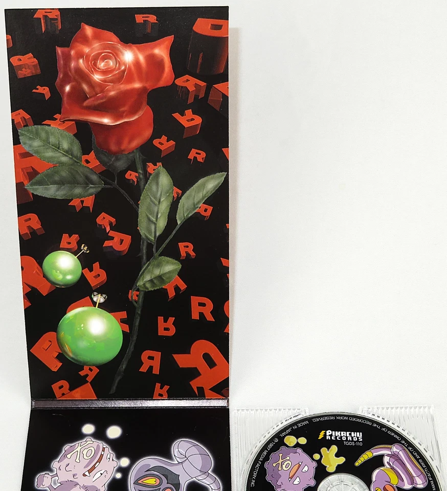 Pokemon Team Rocket Forever 1997 Japan Pikachu Records 3” CD - Image 4 of 4