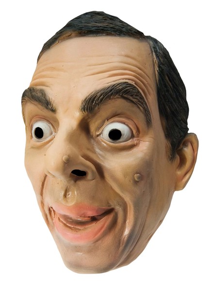Mr. Bean - KostüM Party Maske Fasching Karneval - Original Maske Der Britischen-image
