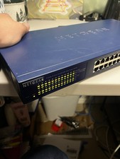 NETGEAR ProSafe GS724T V3 24-Port Gigabit Ethernet Smart Switch Working W/Cord