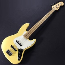 Lettore Jazz Bass Buttercream/Maple Fender MEX usato, leggermente usato