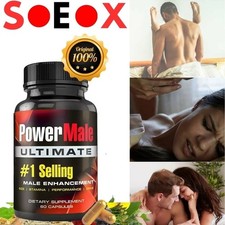 Male Enhancement Booster  Thicker Last Longer Stronger Bigger 60Pills Capsules