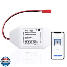 meross Smart Garage Door Opener Remote, APP Control, Compatible with Alexa an